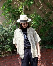画像4: exodus  AJIRO BAMBOO S/S HAWAIIAN SHIRT (4)