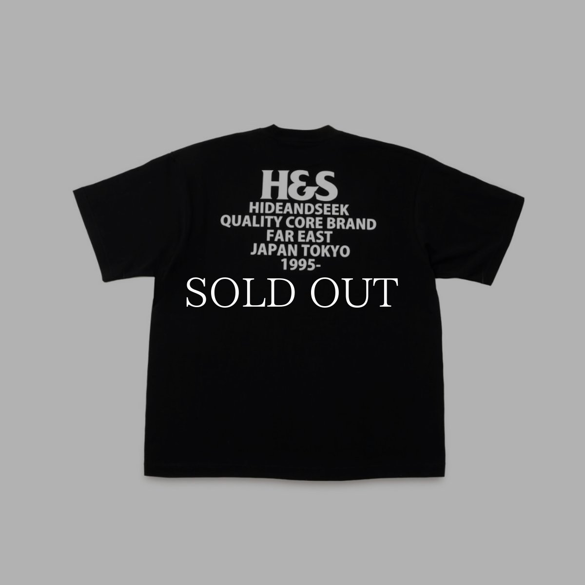 画像1: HideandSeek  HAS Logo S/S Tee (Back BigSilhouette) (1)