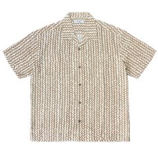 画像1: exodus  AJIRO BAMBOO S/S HAWAIIAN SHIRT (1)
