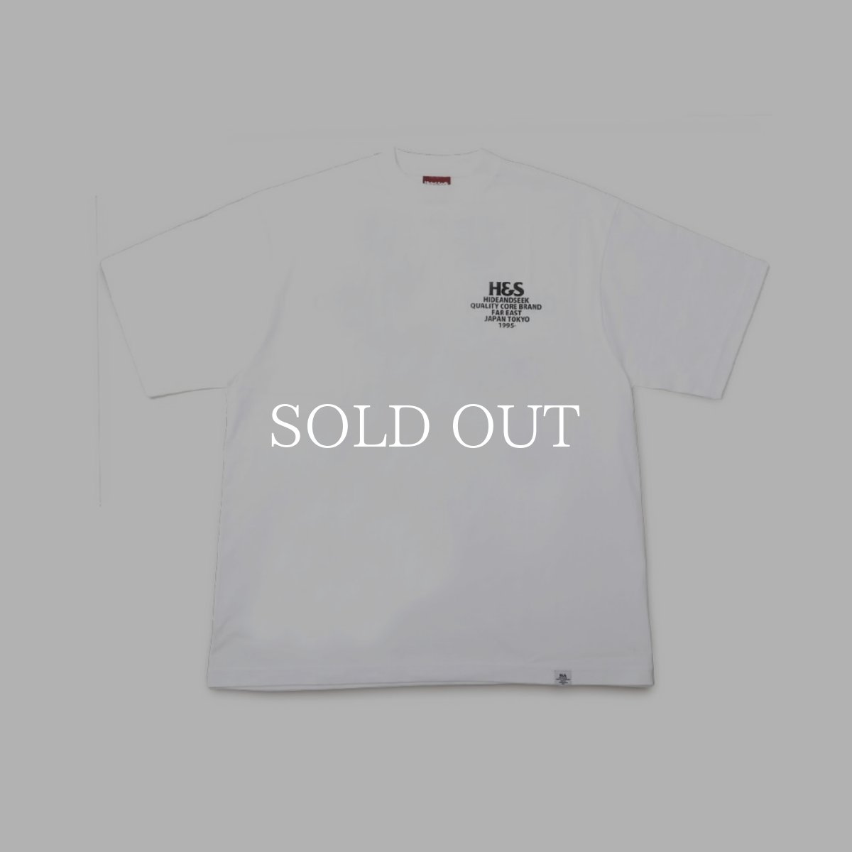 画像4: HideandSeek  HAS Logo S/S Tee (Back BigSilhouette) (4)