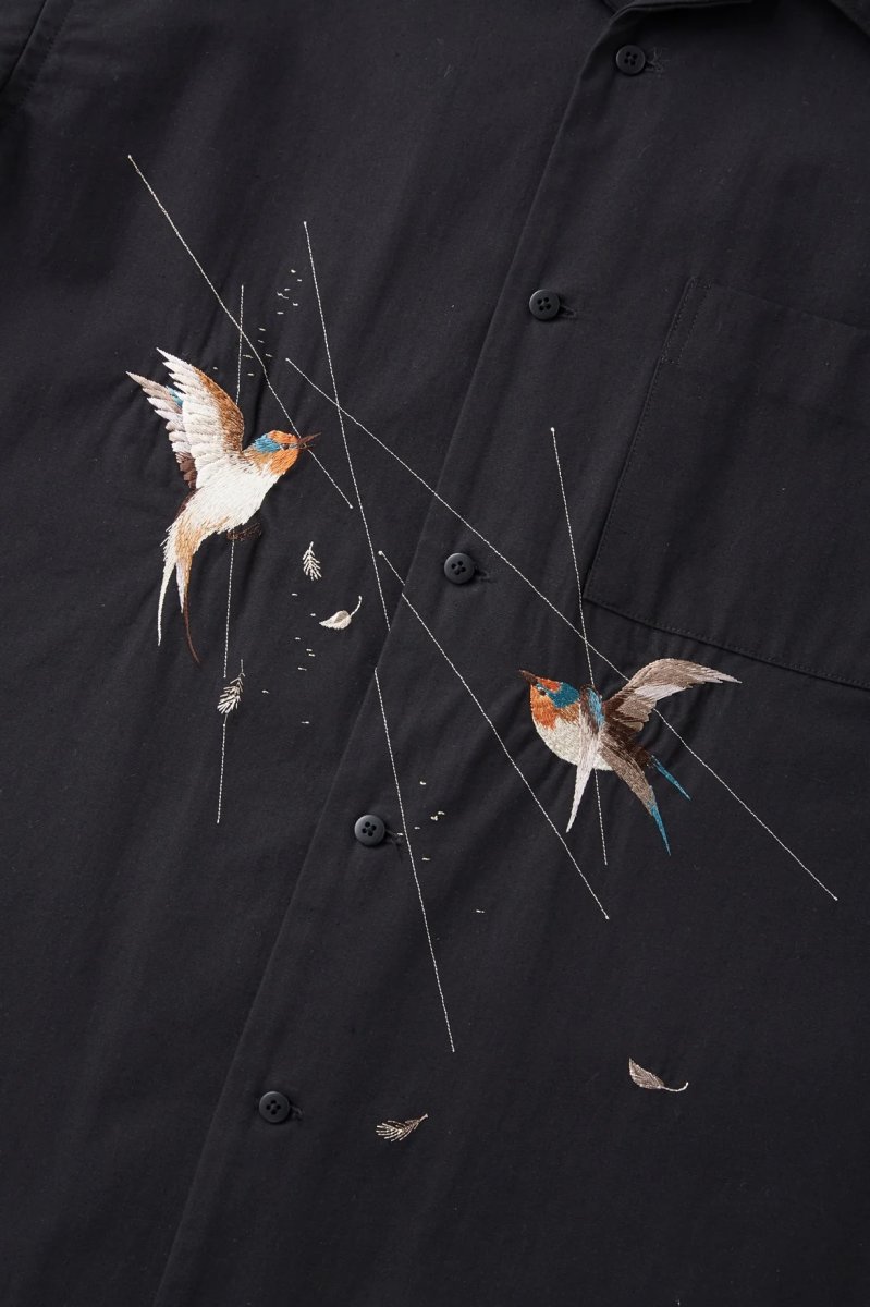 画像6: OLD JOE   SILK NEP CLOTH SOUVENIR SHIRTS (Short-sleeve) (6)