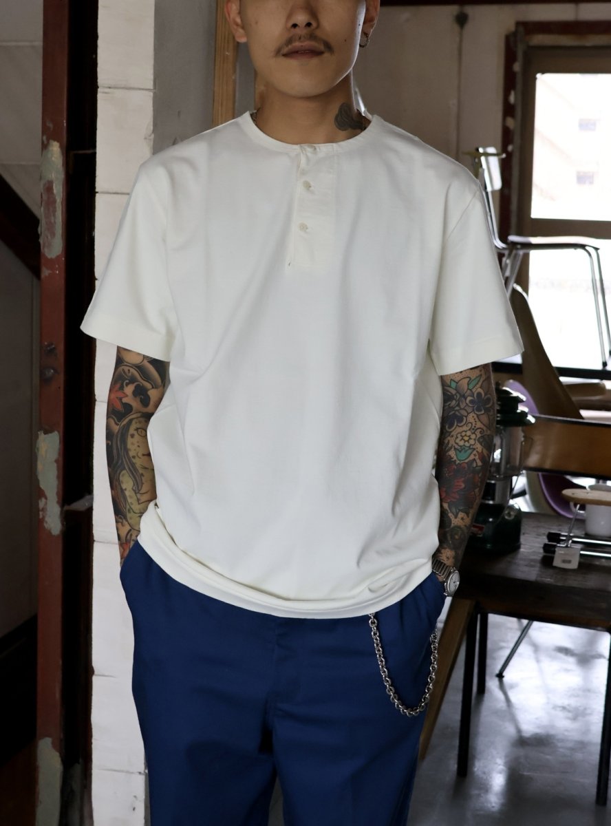 画像7: OLD JOE   TUBE TEE (Henry-Neck) (7)