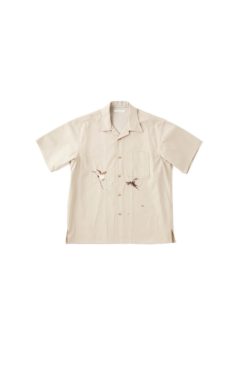 画像1: OLD JOE   SILK NEP CLOTH SOUVENIR SHIRTS (Short-sleeve) (1)