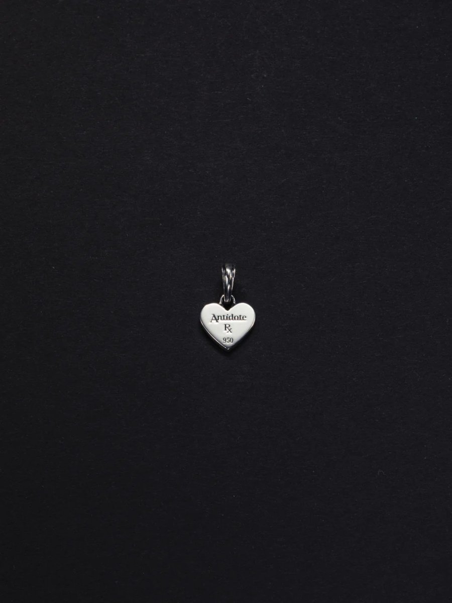 画像2: ANTIDOTE BUYERS CLUB   Engraved Heart Pendant (2)