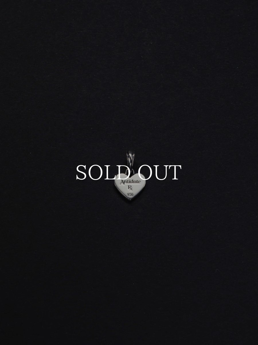画像2: ANTIDOTE BUYERS CLUB   【再入荷】Engraved Heart Pendant (2)