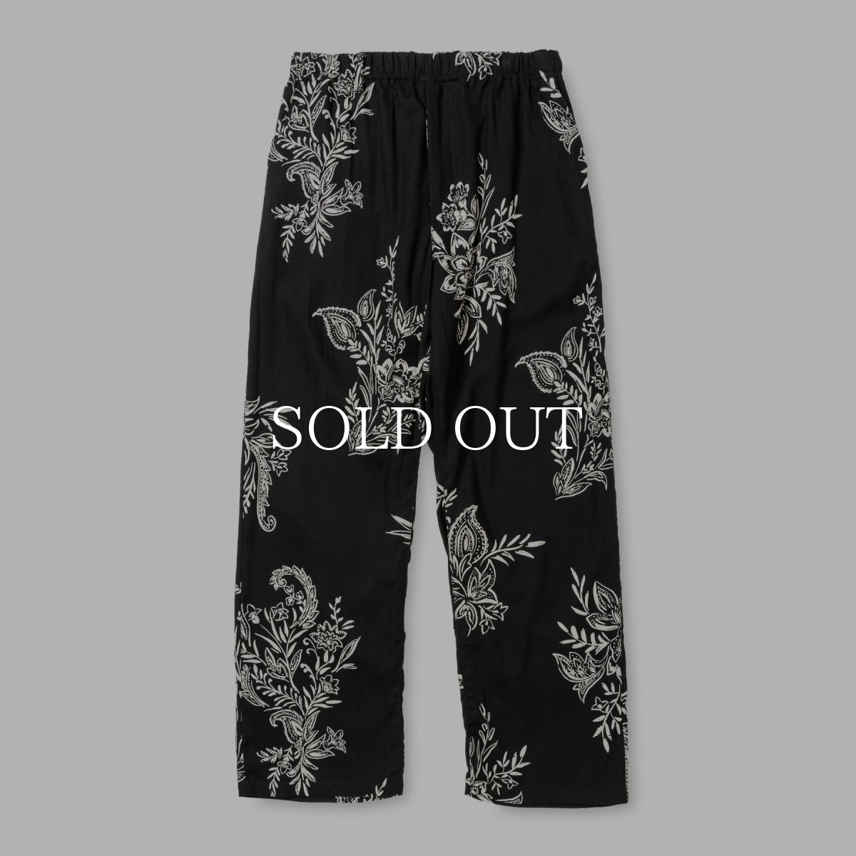 画像1: CALEE  FLOWER PATTERN RELAX PANTS (1)