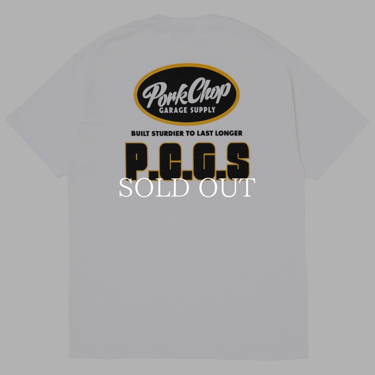 画像2: PORKCHOP GARAGE SUPPLY  PCGS BLOCK TEE (2)