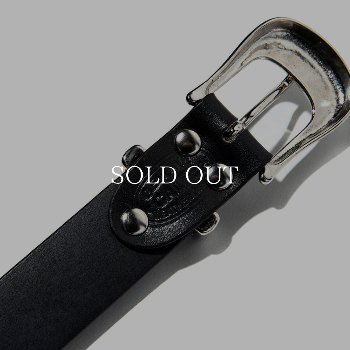 画像3: CALEE  LEATHER PLANE BELT (3)