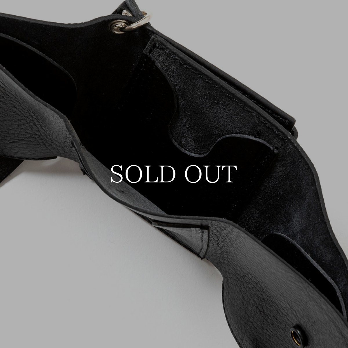 画像6: CALEE  PLANE LEATHER MULTI WALLET ＜STUDS CHARM＞ (6)