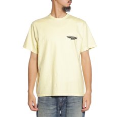 画像11: CALEE  BINDER NECK WING LOGO VINTAGE TEE ＜NATURALLY PAINT DESIGN＞ (11)