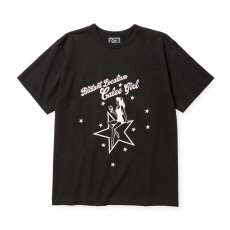 画像1: CALEE  BINDER NECK CAL GIRL VINTAGE TEE (1)