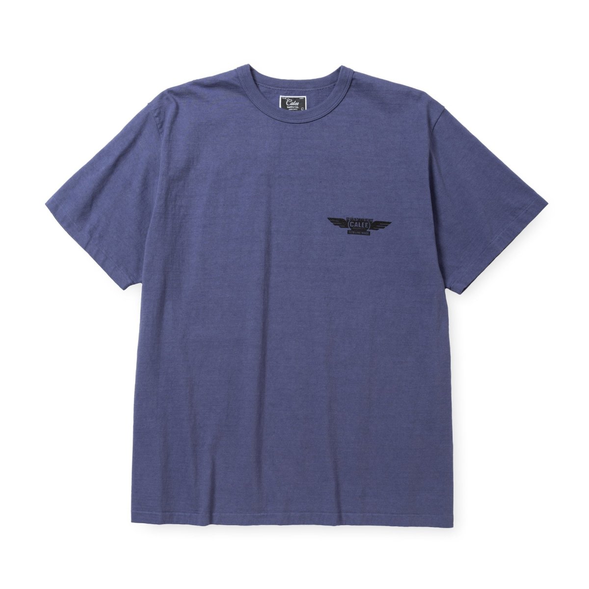 画像6: CALEE  BINDER NECK WING LOGO VINTAGE TEE ＜NATURALLY PAINT DESIGN＞ (6)
