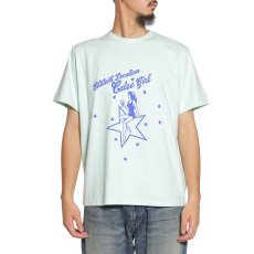 画像5: CALEE  BINDER NECK CAL GIRL VINTAGE TEE (5)