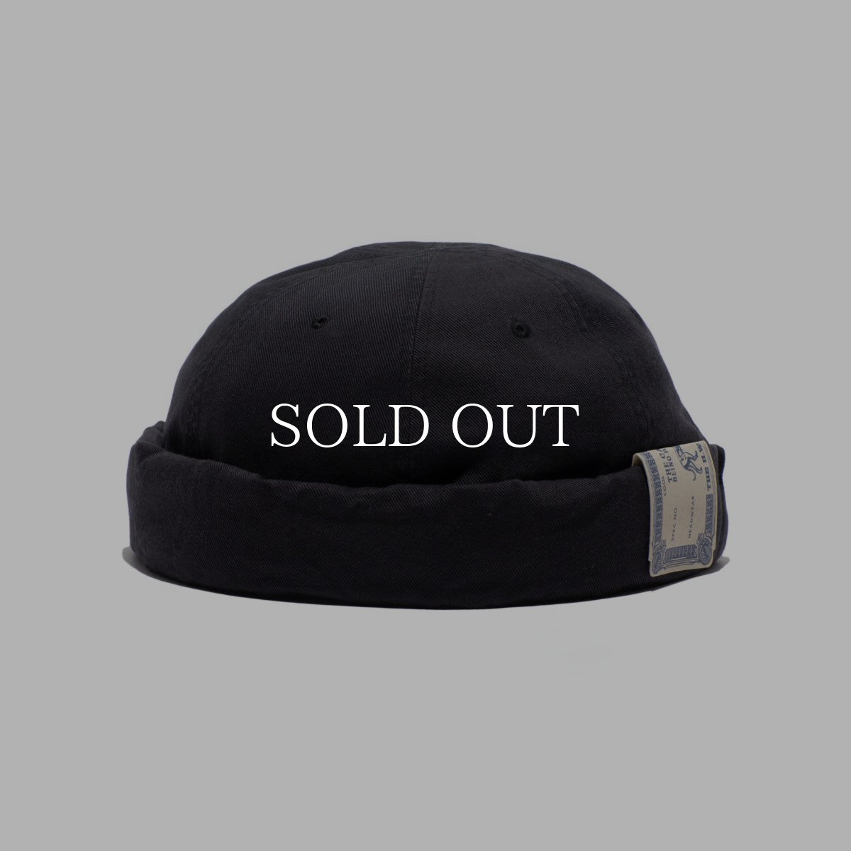 画像1: THE H.W.DOG&CO.  【再入荷】SULFUR WASHED ROLL CAP (1)
