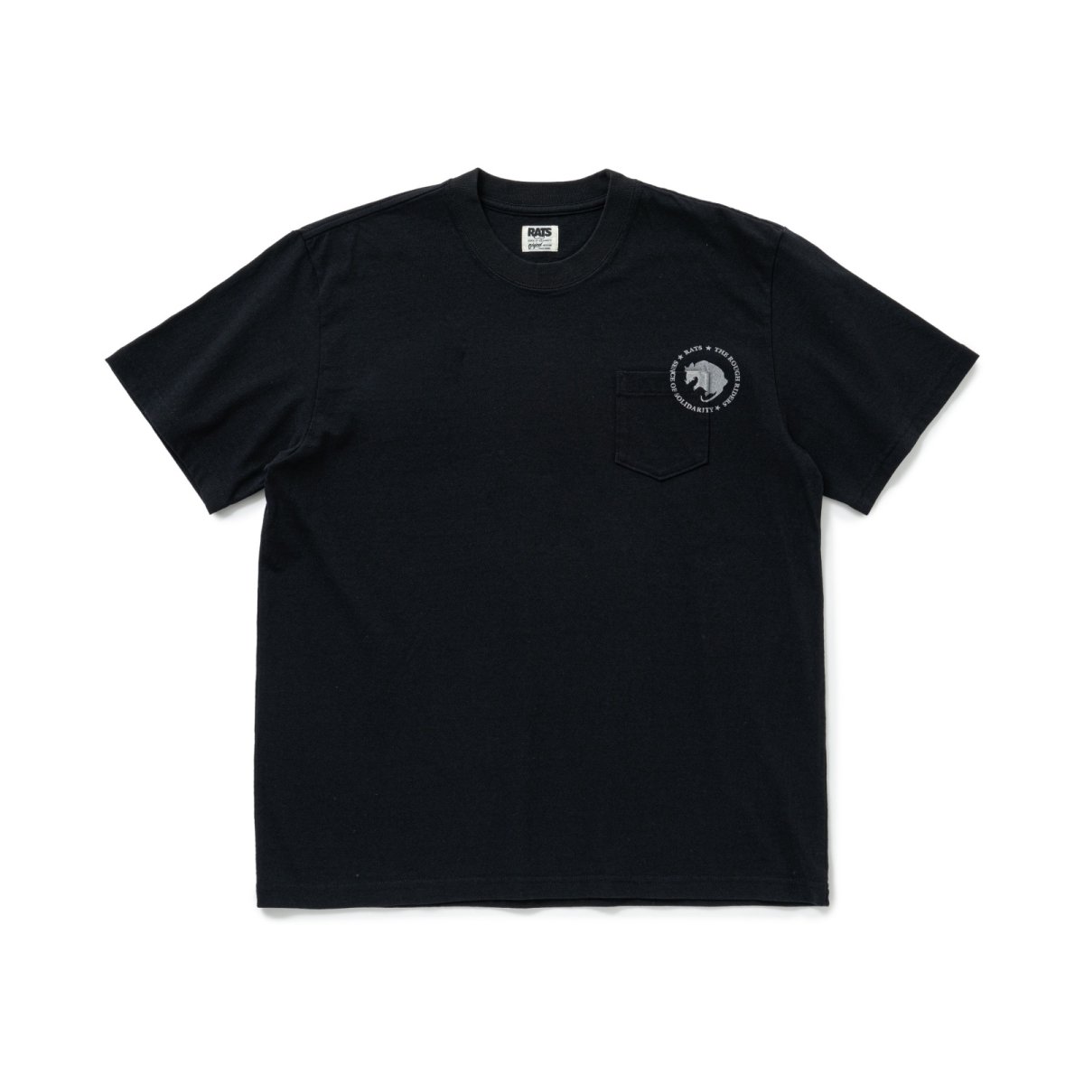 画像1: RATS  CIRCLE POCKET TEE BACK PRINT (1)
