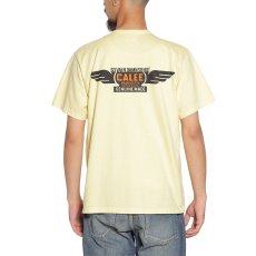 画像12: CALEE  BINDER NECK WING LOGO VINTAGE TEE ＜NATURALLY PAINT DESIGN＞ (12)
