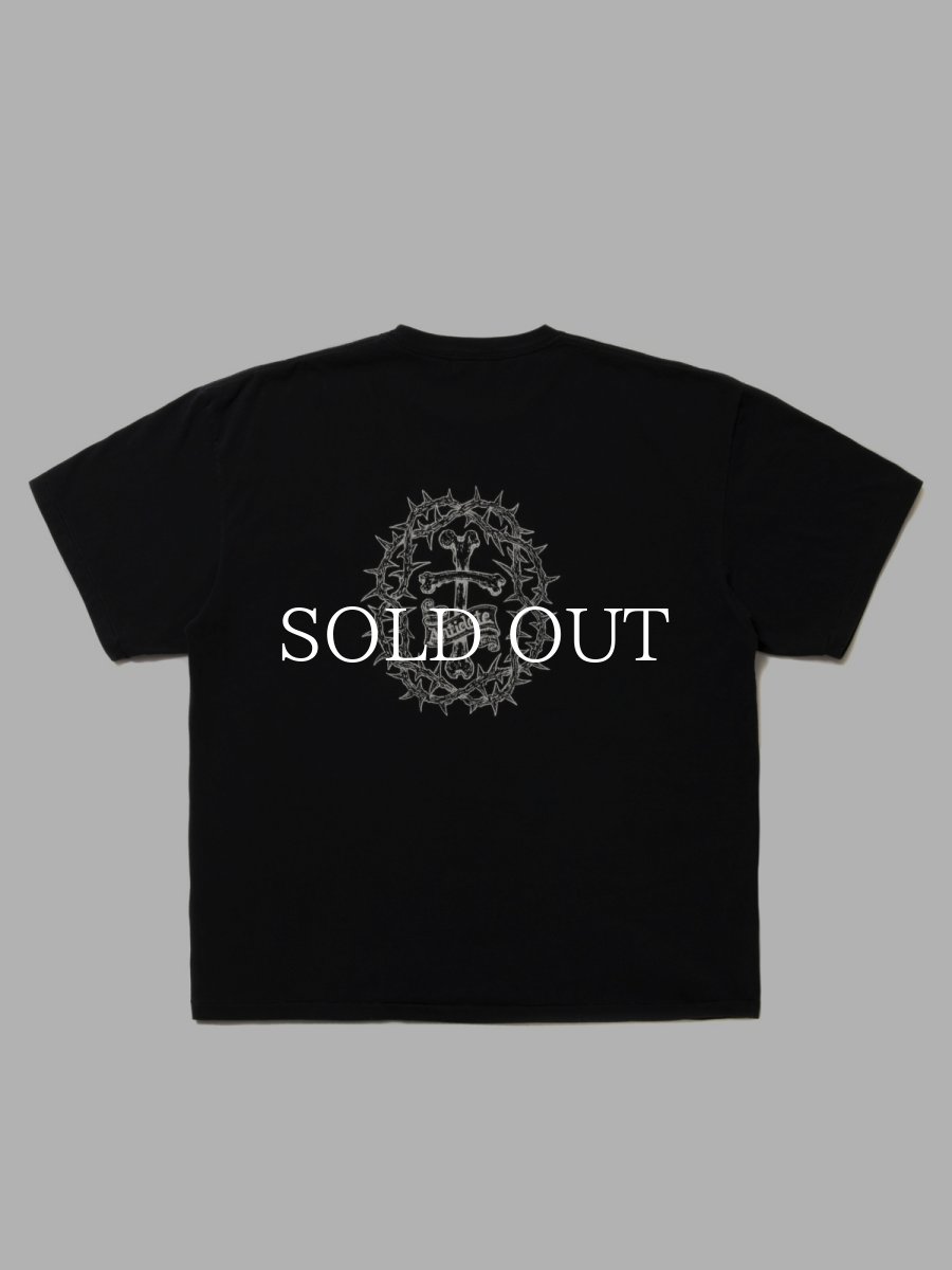 画像2: ANTIDOTE BUYERS CLUB   Fade Wash S/S Tee (Skull Jesus) (2)
