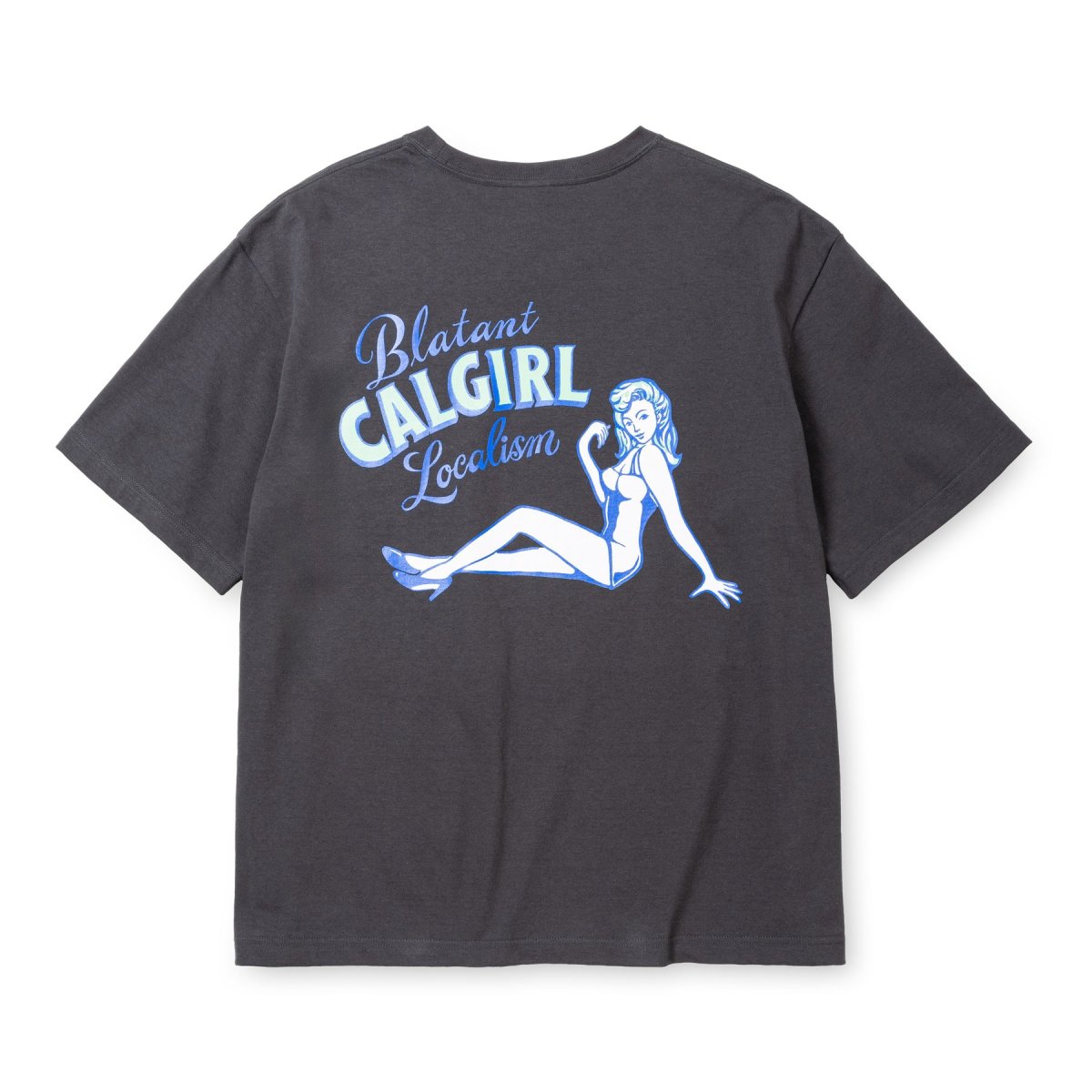画像3: CALEE  VINTAGE TYPE SYNDICATE RETRO GIRL TEE ＜NATURALLY PAINT DESIGN＞ (3)