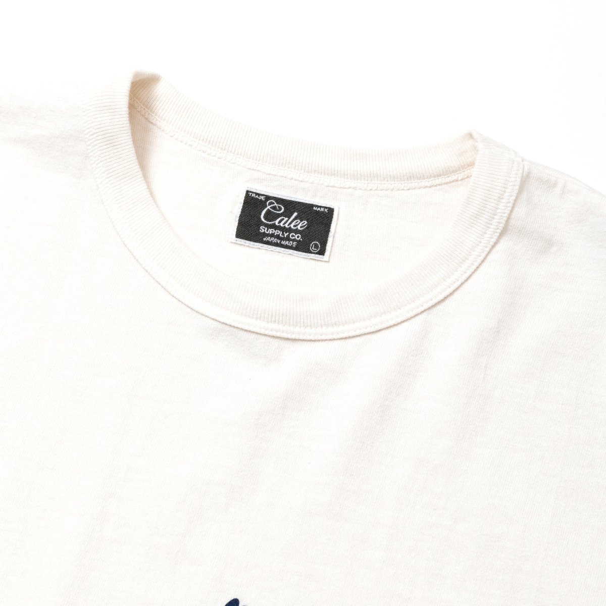 画像3: CALEE  BINDER NECK CAL GIRL VINTAGE TEE (3)