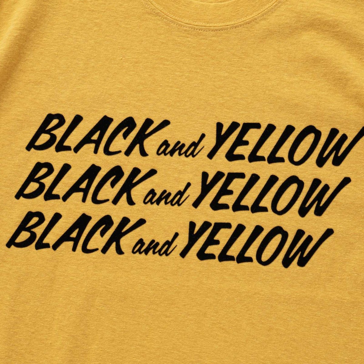 画像7: RATS  BLACK and YELLOW TEE (7)