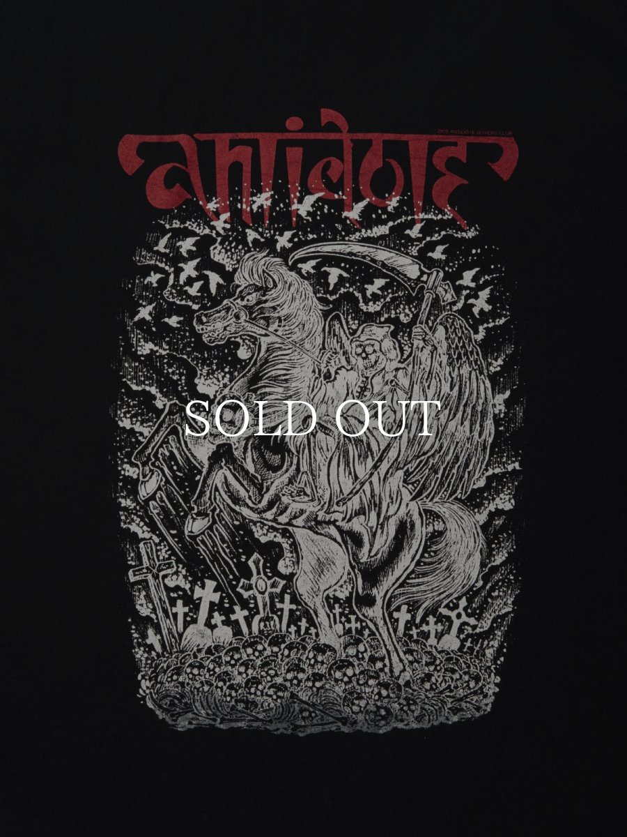 画像3: ANTIDOTE BUYERS CLUB   Fade Wash S/S Tee (Grim Reaper) (3)