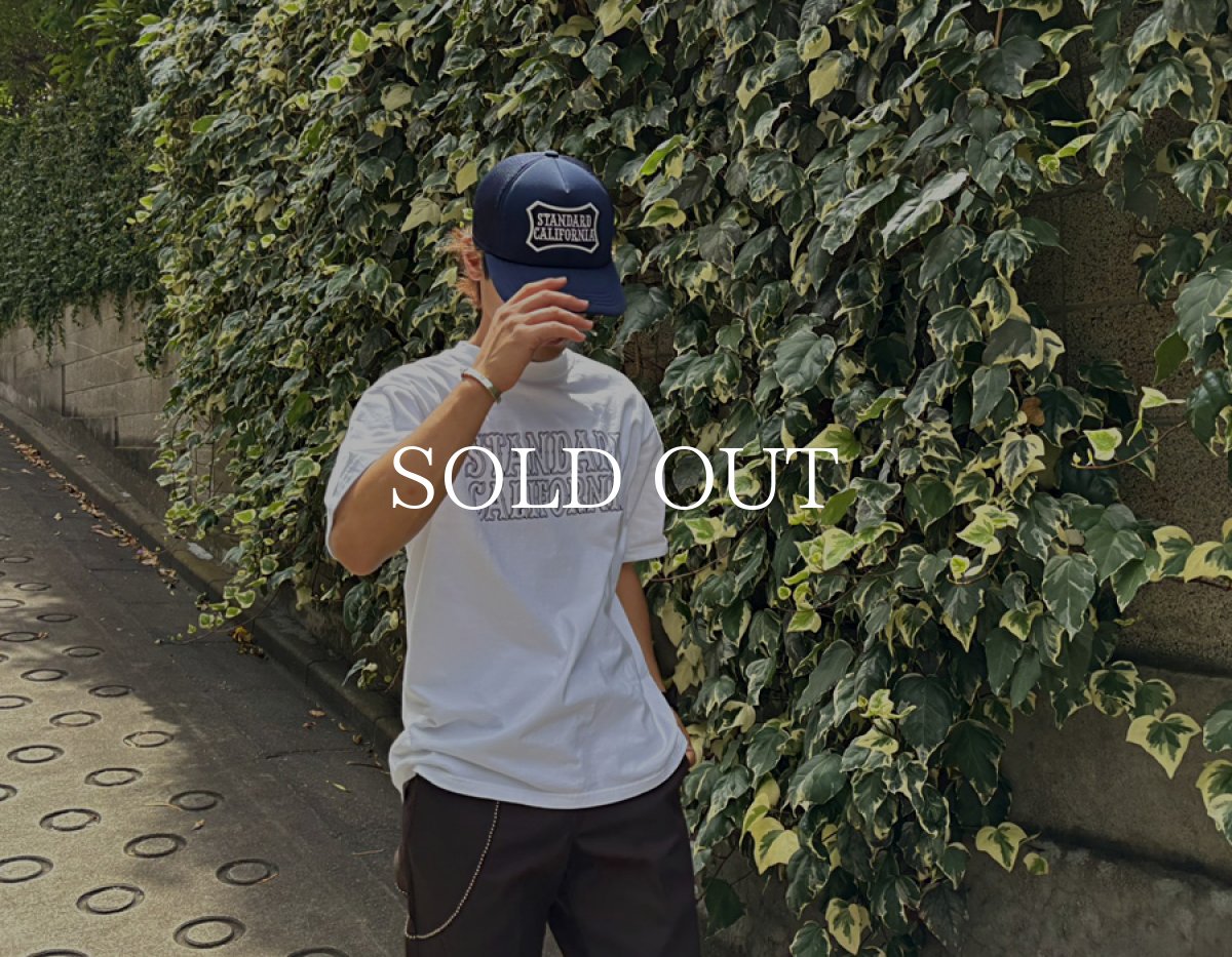 画像11: STANDARD CALIFORNIA  SD Basic Logo Mesh Cap (11)