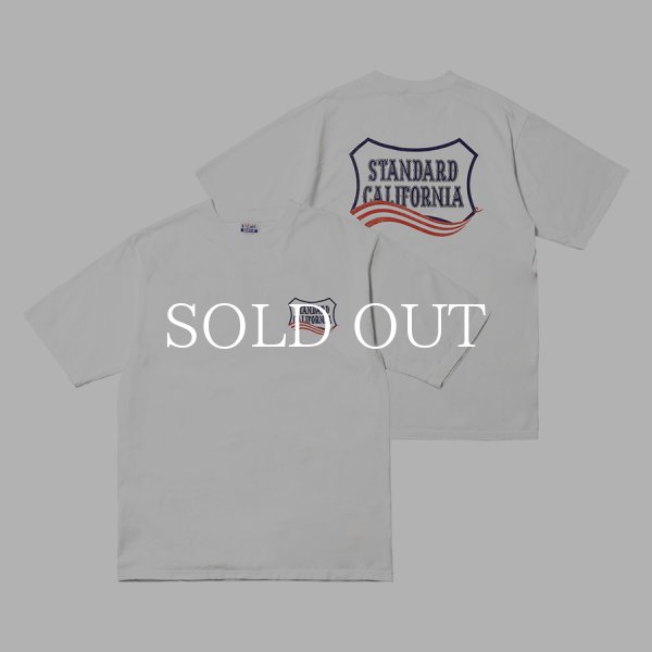 STANDARD CALIFORNIA SD Heavyweight Shield Logo T July 4th