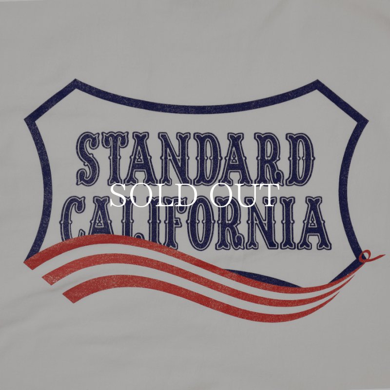 STANDARD CALIFORNIA SD Heavyweight Shield Logo T July 4th TSOTN090