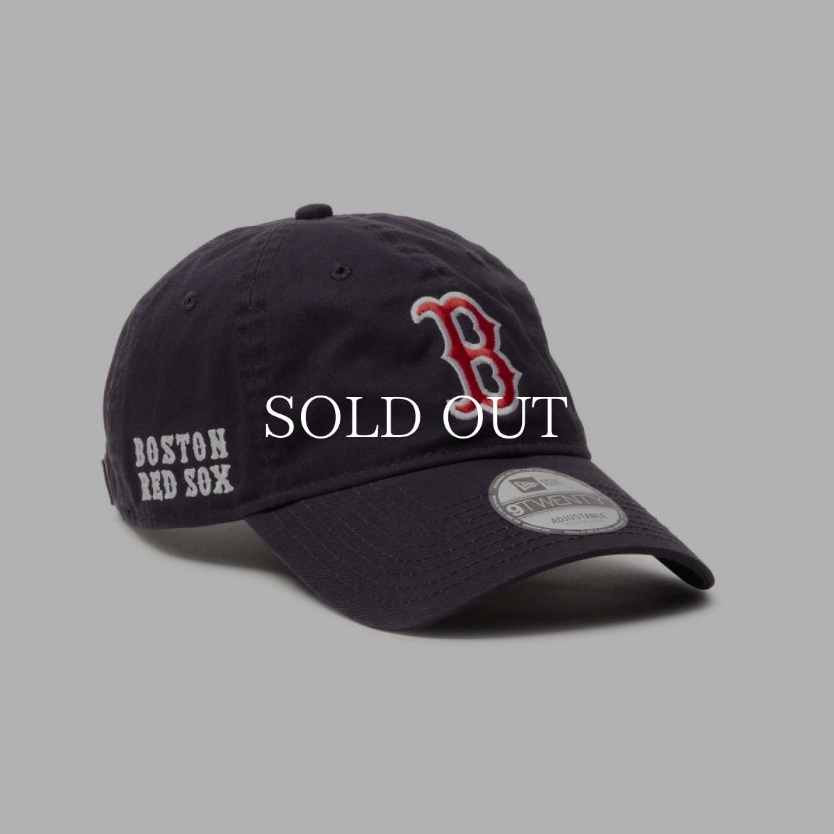 画像1: NEW ERA  9TWENTY MLB Side Patch ボストン・レッドソックス ネイビー (1)