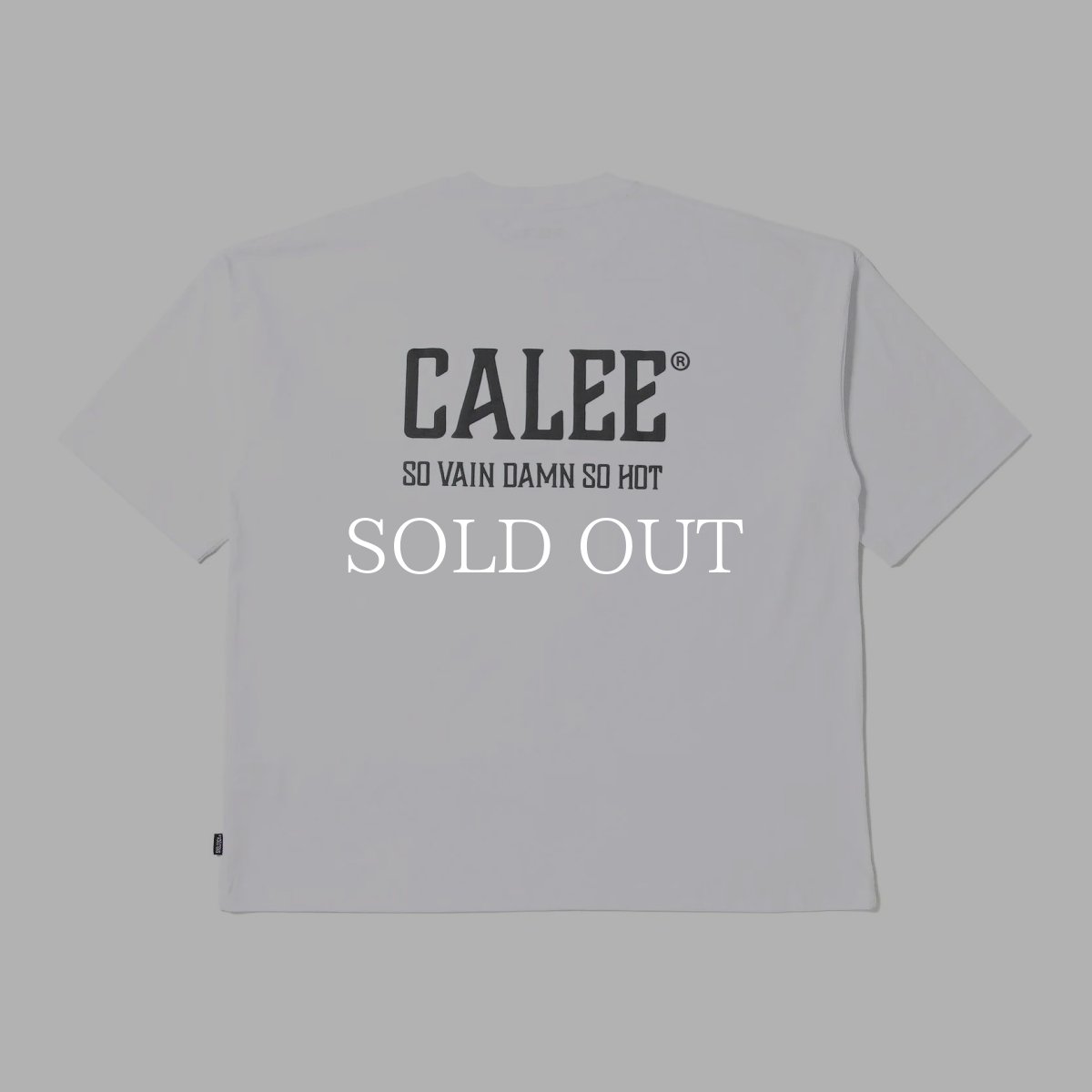 画像7: CALEE  × SHELTECH®︎ CALEE NATIONAL LOGO WIDE TEE (7)