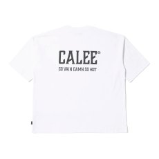 画像7: CALEE  × SHELTECH®︎ CALEE NATIONAL LOGO WIDE TEE (7)