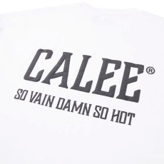 画像10: CALEE  × SHELTECH®︎ CALEE NATIONAL LOGO WIDE TEE (10)