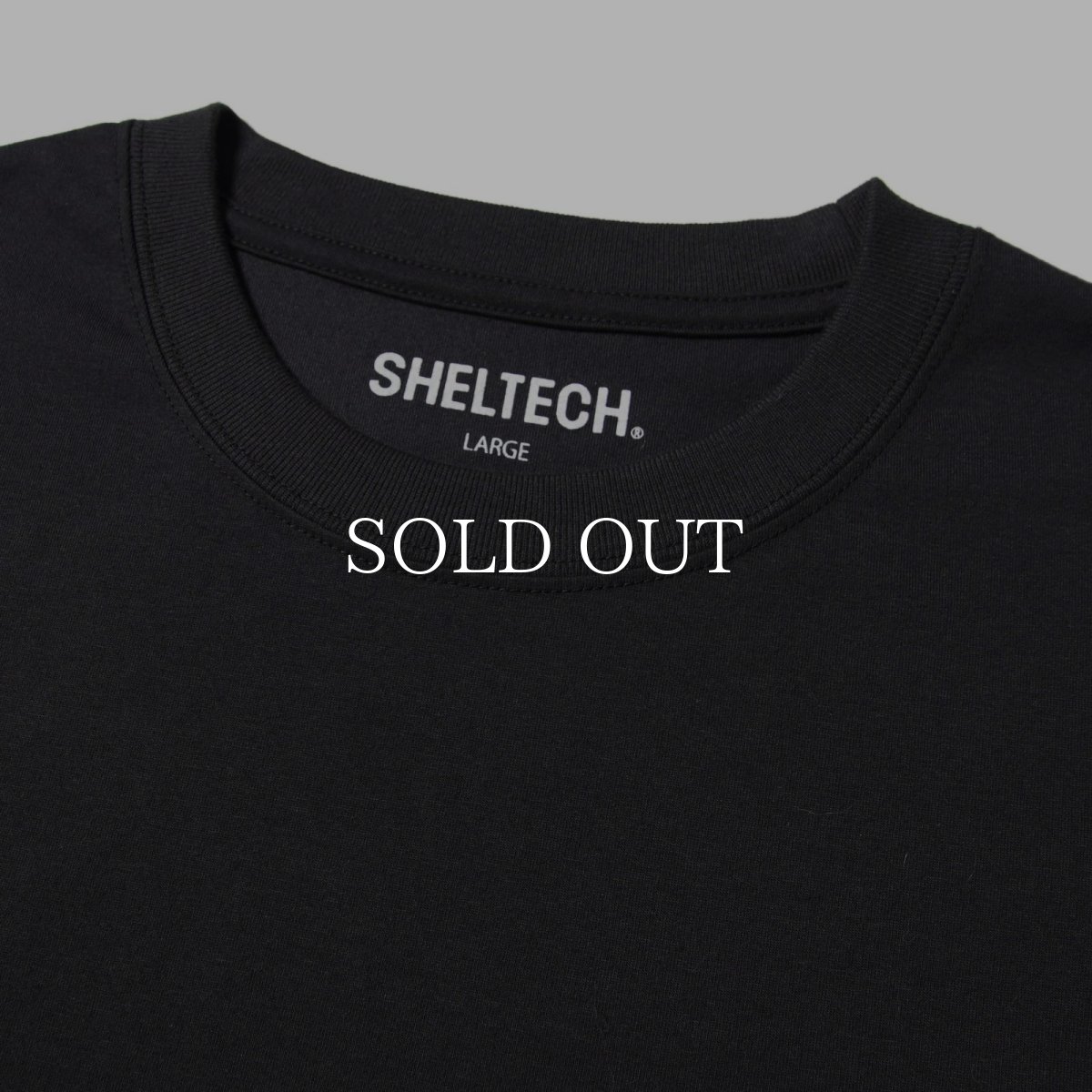 画像3: CALEE  × SHELTECH®︎ CALEE NATIONAL LOGO WIDE TEE (3)