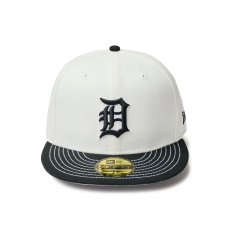 画像2: NEW ERA  59FIFTY Duck Canvas デトロイト・タイガース アイボリー ブラックバイザー (2)