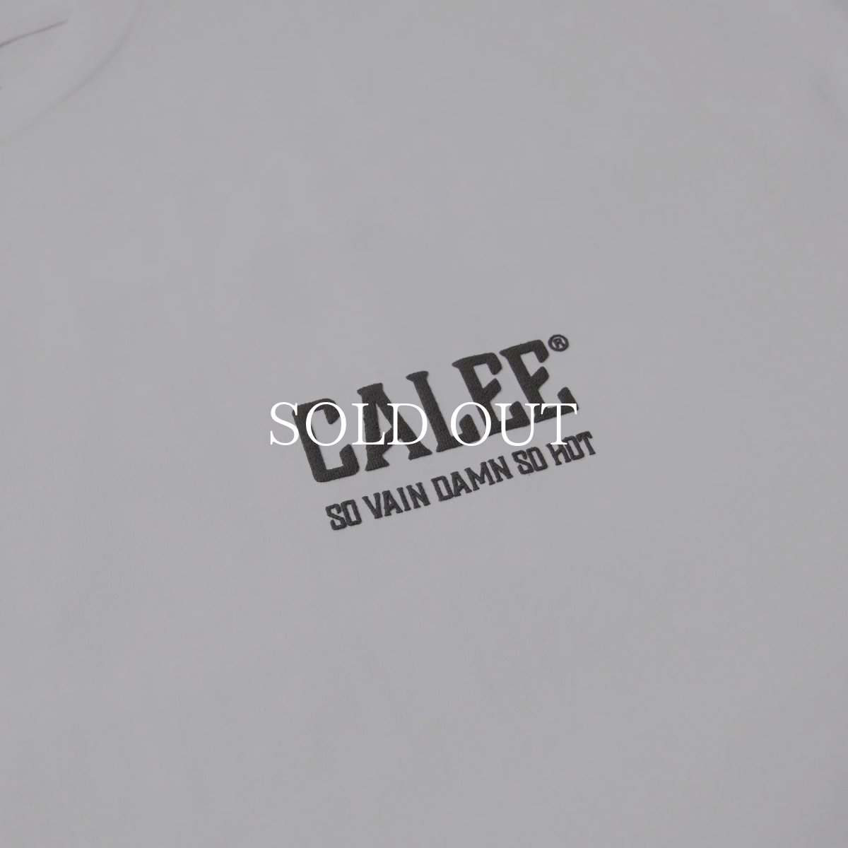 画像9: CALEE  × SHELTECH®︎ CALEE NATIONAL LOGO WIDE TEE (9)