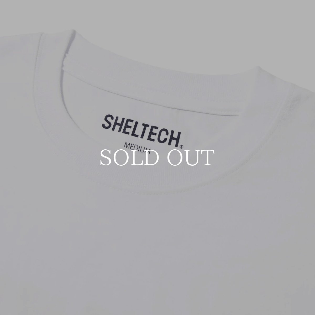 画像8: CALEE  × SHELTECH®︎ CALEE NATIONAL LOGO WIDE TEE (8)