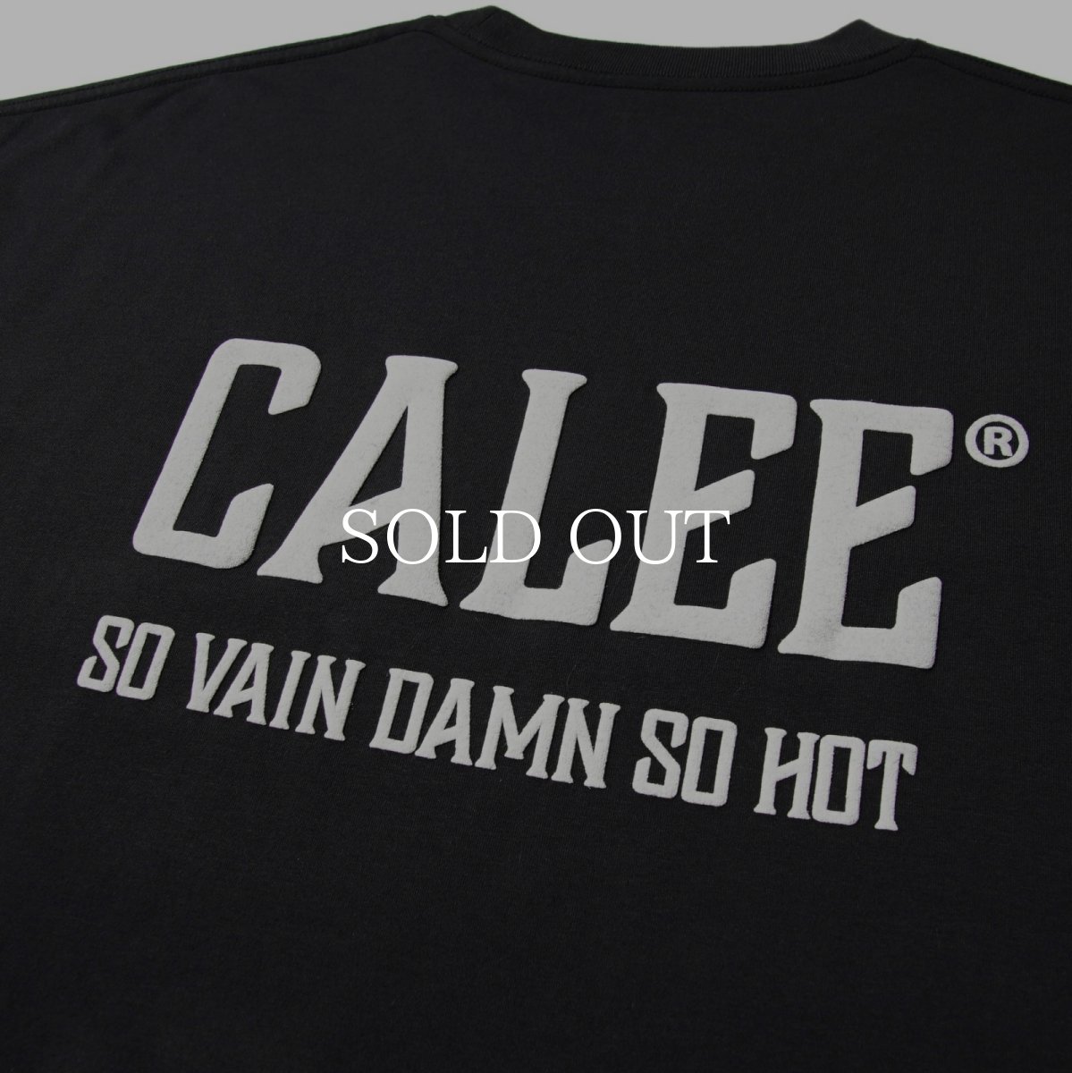 画像5: CALEE  × SHELTECH®︎ CALEE NATIONAL LOGO WIDE TEE (5)