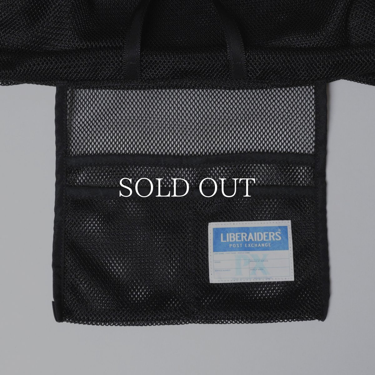 画像9: Liberaiders  PX MESH DRAWSTRING BAG (9)