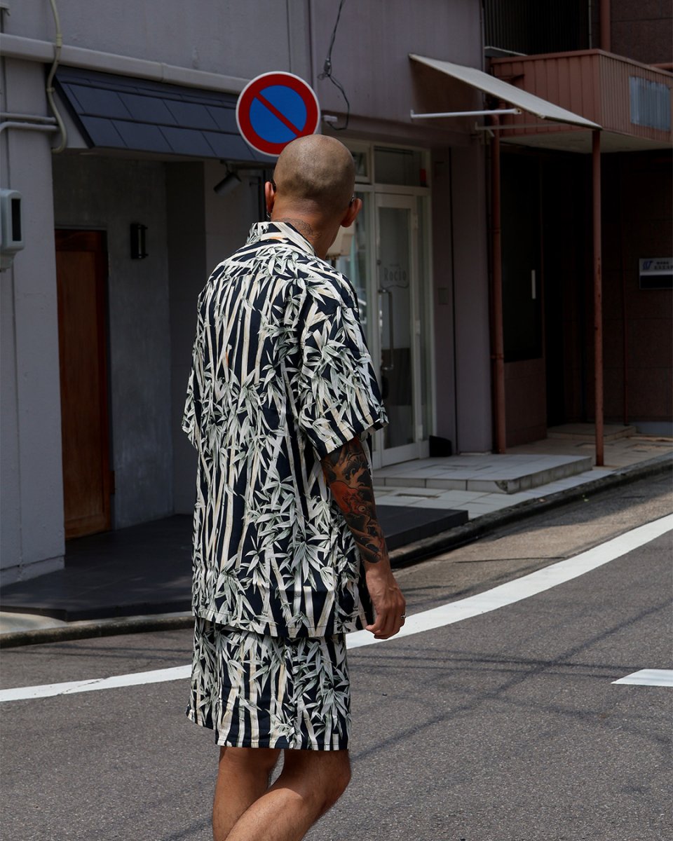 画像5: exodus  BIG BAMBOO HAWAIIAN SHORTS (5)