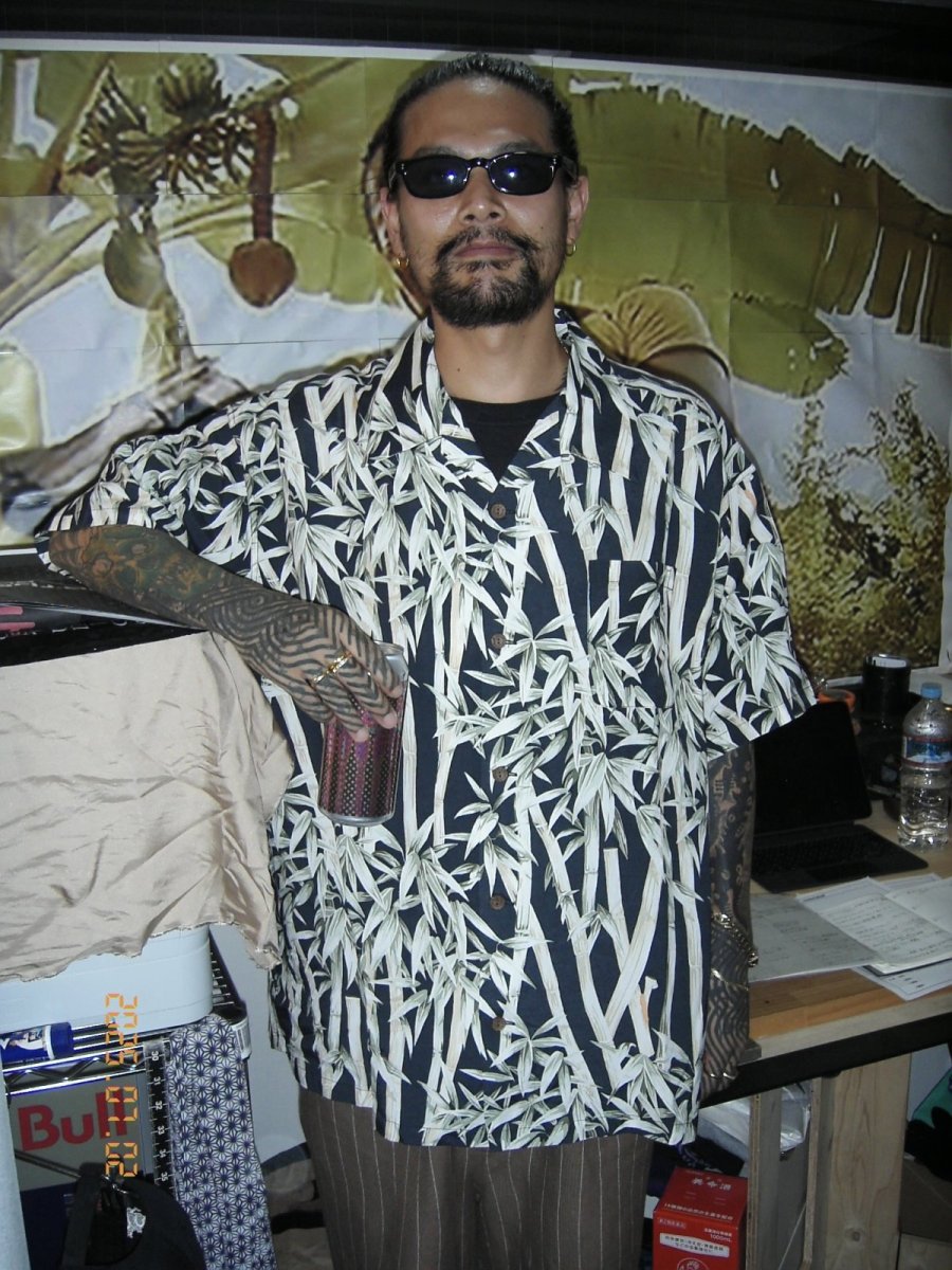 画像3: exodus  BIG BAMBOO HAWAIIAN SHIRT (3)