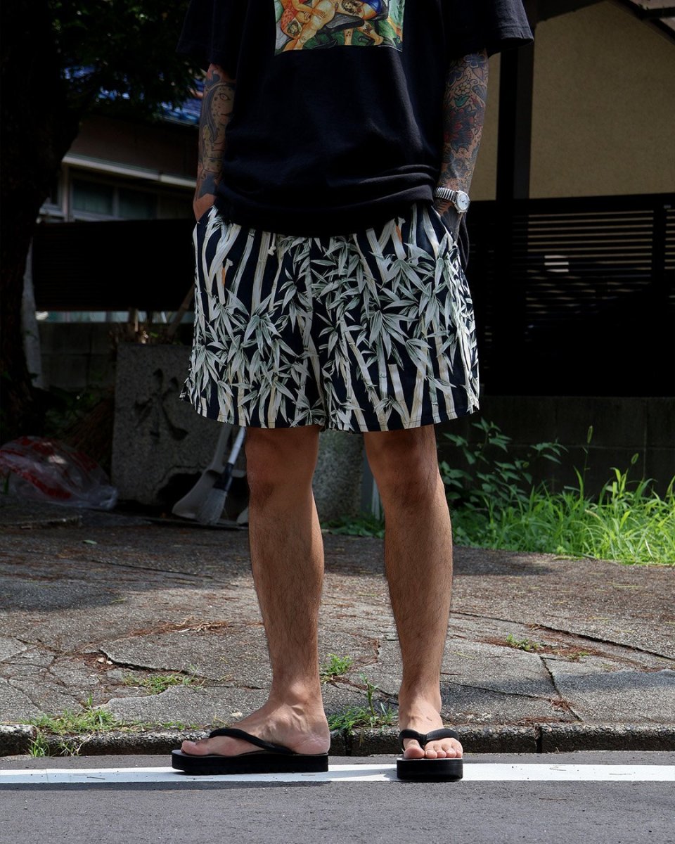 画像6: exodus  BIG BAMBOO HAWAIIAN SHORTS (6)