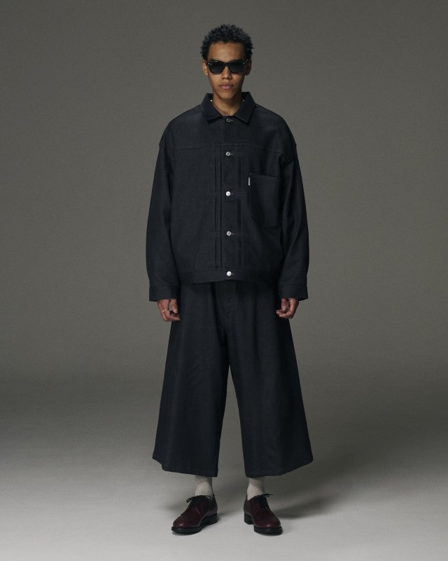 COOTIE PRODUCTIONS Reverse Loop Denim 5 Pocket Shin Cut Wide Easy 