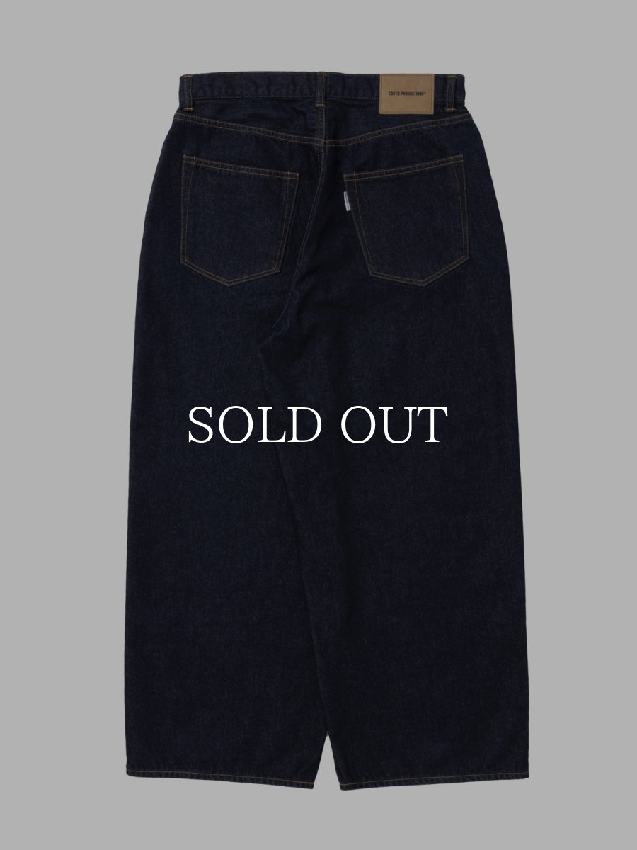 画像2: COOTIE   12.5oz Denim 5 Pocket Extra Baggy Pants (2)