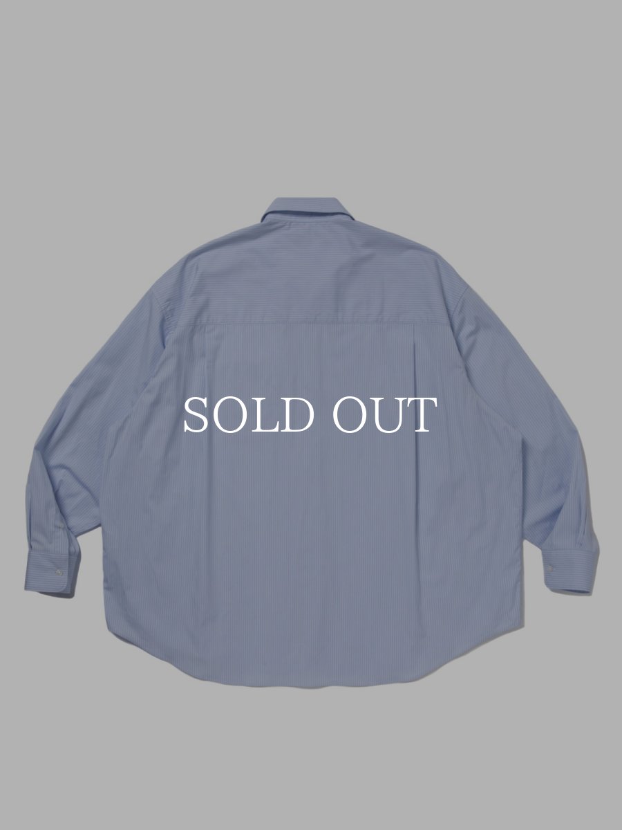 画像2: COOTIE PRODUCTIONS   Stripe Broad Oversized L/S Shirt (2)