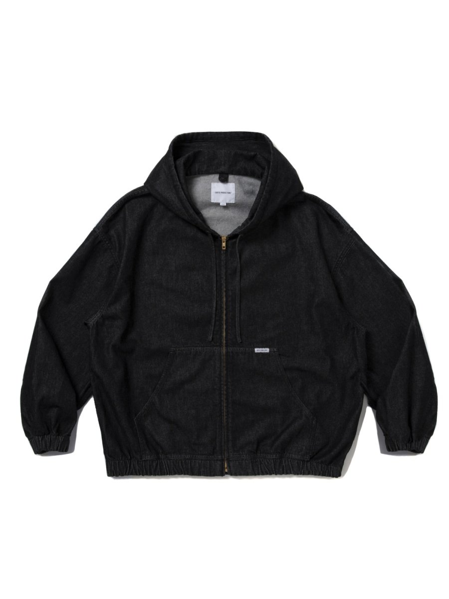 画像1: COOTIE   12.5oz Denim Zip Up Hooded Jacket (1)