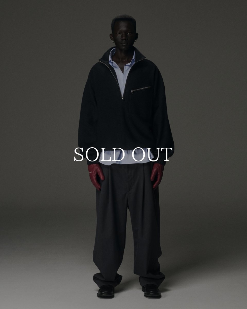 画像8: COOTIE   W/N Fleece Half Zip Top (8)