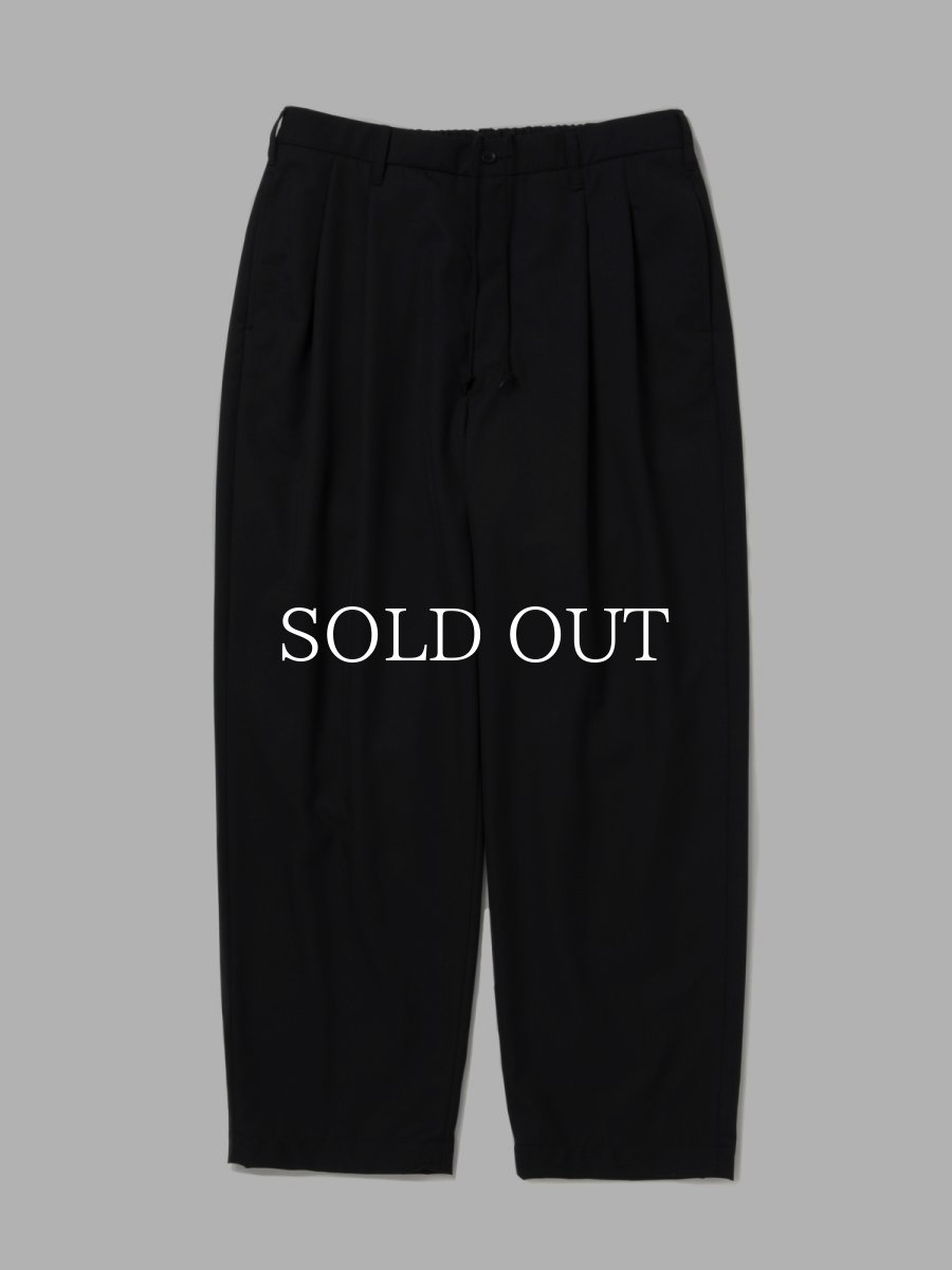 画像1: COOTIE   T/W Saxony 2 Tuck Wide Easy Trousers (1)