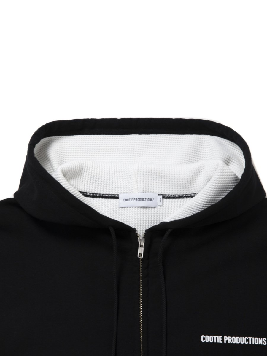 画像2: COOTIE   Thermal Combination Sweat Zip Hoodie (2)