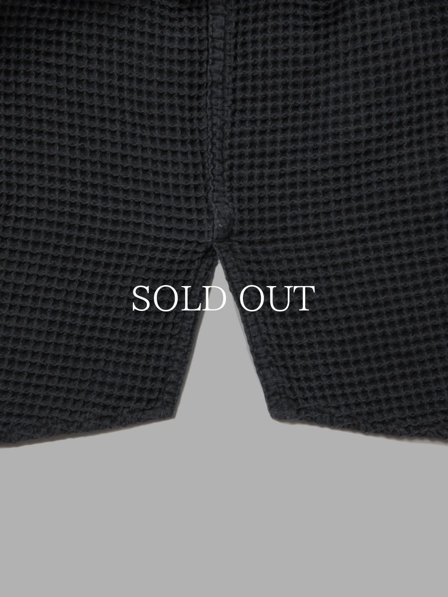 画像4: COOTIE   Pigment Dyed Waffle L/S Shirt (4)