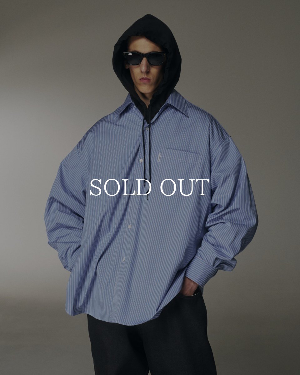 画像5: COOTIE PRODUCTIONS   Stripe Broad Oversized L/S Shirt (5)